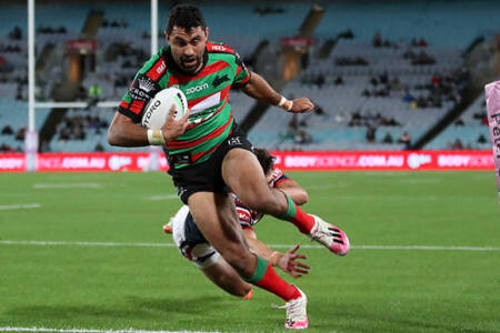 Rabbitohs coach hopeful Alex Johnston will play Panthers