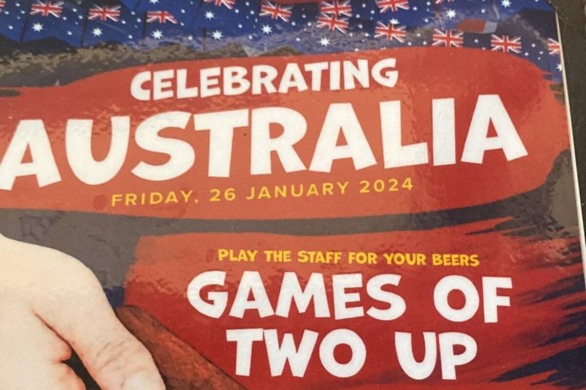 Article image for ‘Woke joke’ – Even Aussie bars in Asia won’t say Australia Day