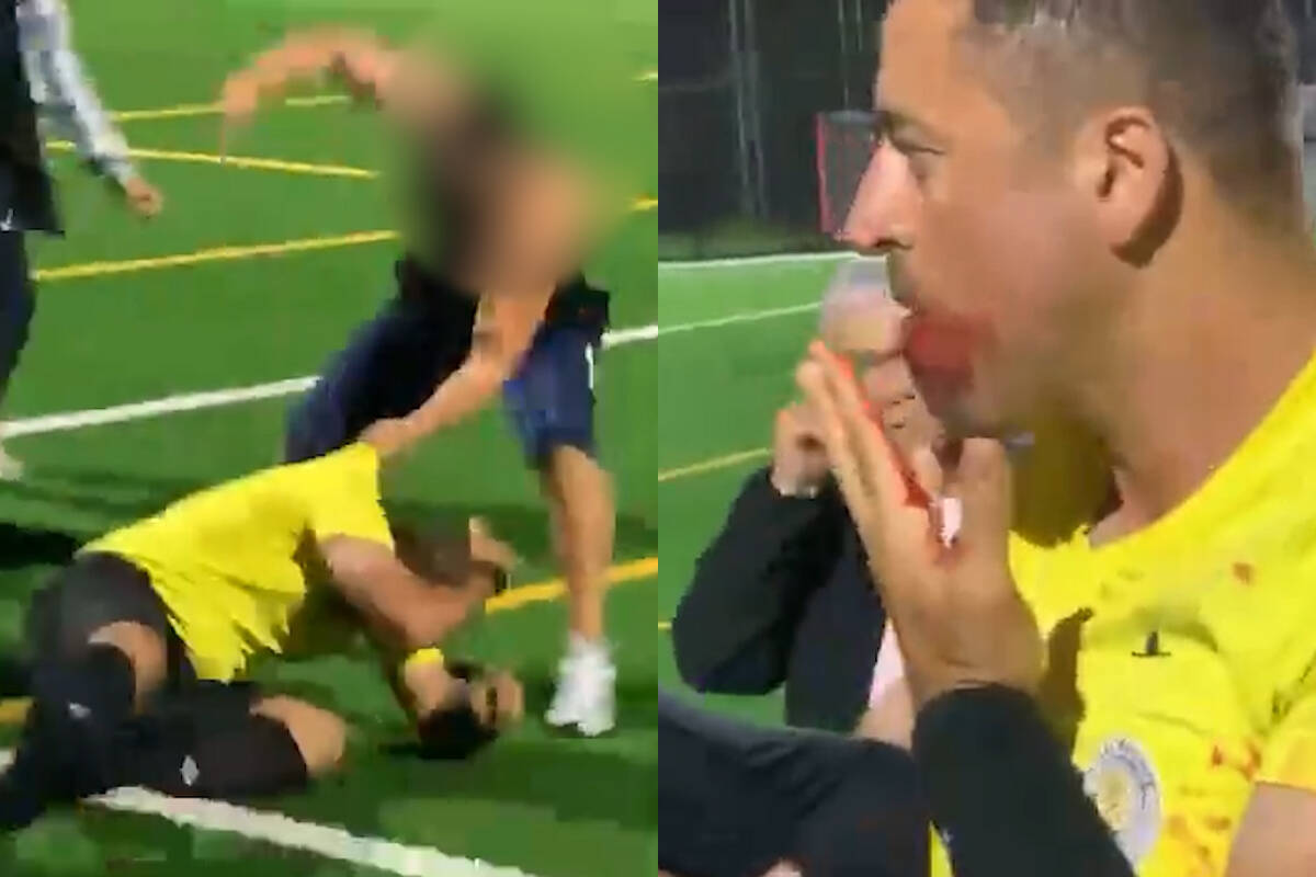 Article image for VIDEO: Hooligan breaks referee’s jaw in shocking attack, Ray Hadley calls for action