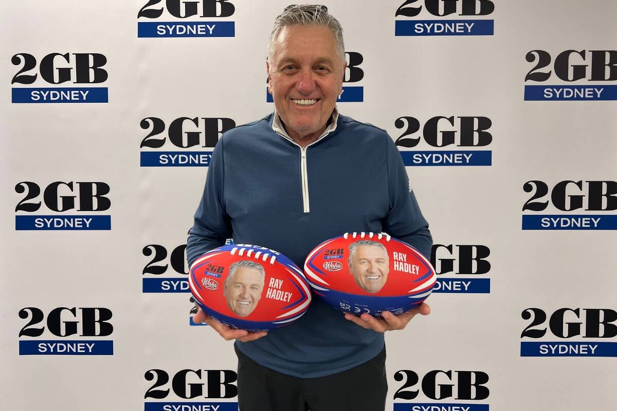 Article image for Ben surprised Ray Hadley with a unique birthday present